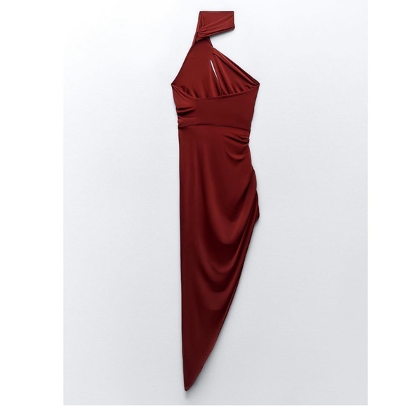 Zara blogger fav red dress siz small new with tags - Picture 8 of 10